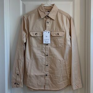 NWT Denim & Flower Button Down Jacket